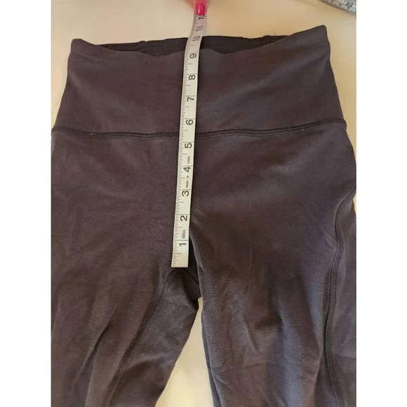 Lululemon Ready to Rulu Leggings Rouched 28 Inch Inseam Black 4 High Rise - Picture 8 of 10